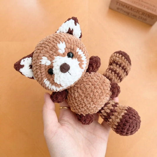 Azova Red Panda Crochet Pattern