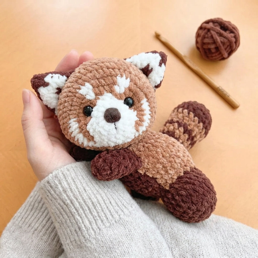 Azova Red Panda Crochet Pattern
